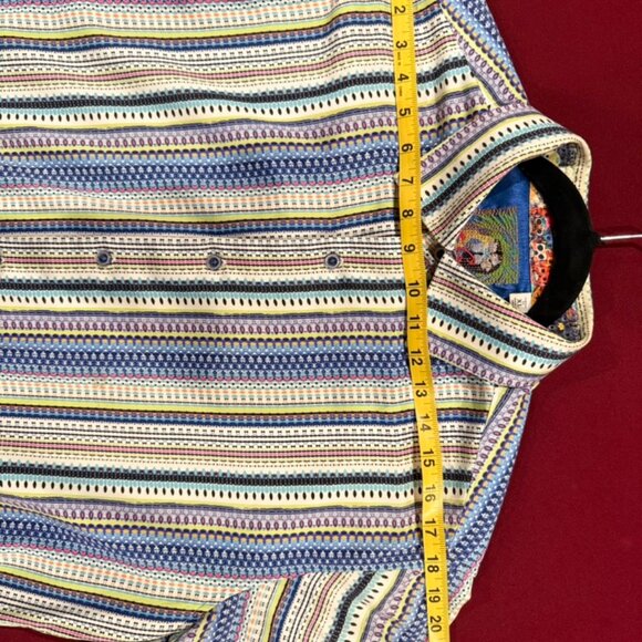 Robert Graham Men's Multicolor Long Sleeve Shirt – Size XL - Picture 15 of 16